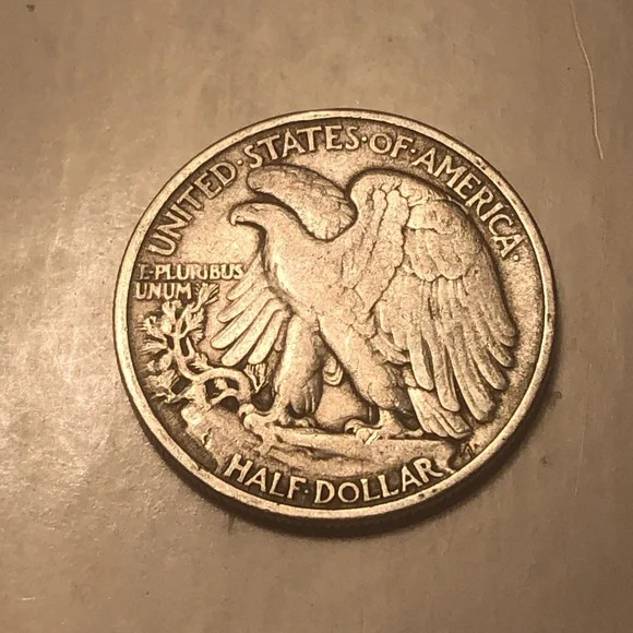 1940 Liberty Walking Silver Half Dollar Coin - Picture 4 of 5